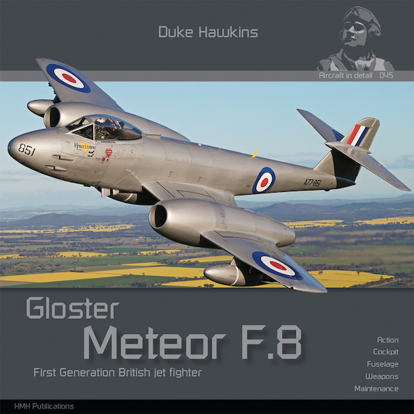 Gloster Meteor F8, First Generation British Jetfighter  9789083514055