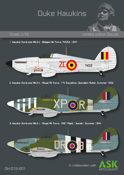 Hawker Hurricane Mk.IIb/c  DH-D72-001