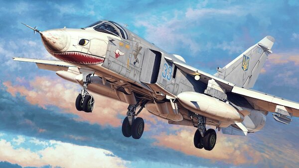 Sukhoi Su24 "Fencer" Flying with Air Forces around the World (Now expected after the war in Ukraine) DH036