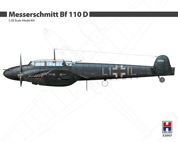 Messerschmitt Bf110D  32007