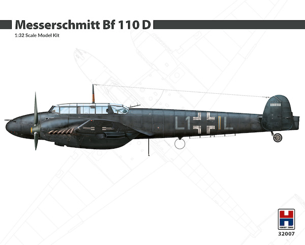 Messerschmitt Bf110D 32007