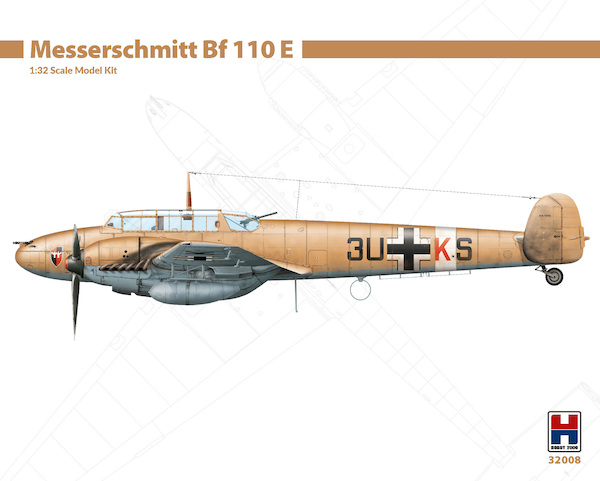 Messerschmitt Bf110E  32008