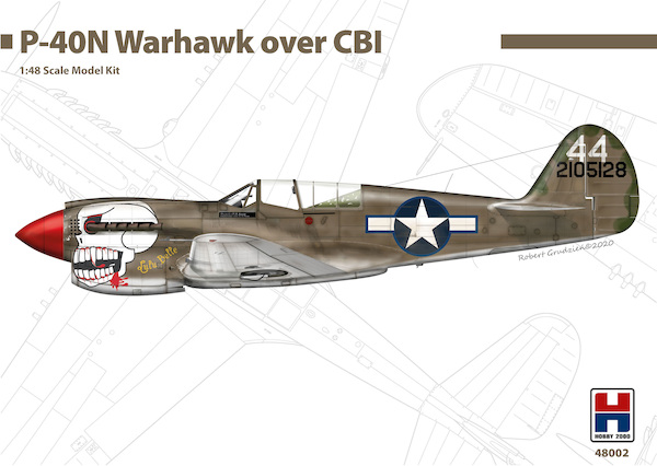 Curtiss P40N Warhawk "Over CBI"  48002