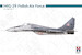 Mikoyan MiG29 Fulcrum `Polish AF` H2K48023
