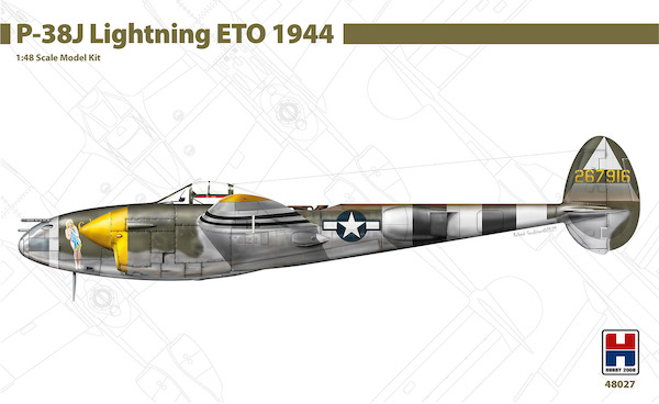 Lockheed P38J Lightning (USAF ETO 1944)  48027