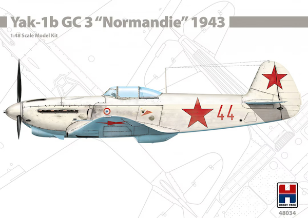 Yakovlev Yak1b (CG3 "Niormandie" 1943)  48034