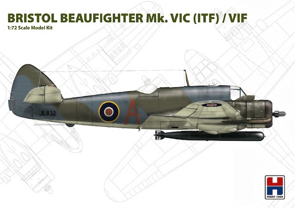 Bristol Beaufighter MKVIc (ITF) / MKVIF 72004
