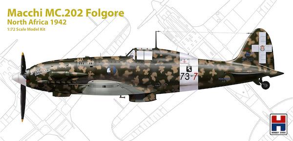 Macchi MC202 Folgore (North Africa 1942) 72006