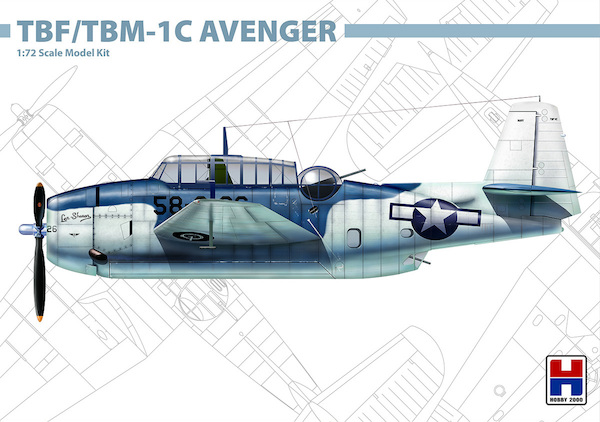 Grumman TBF-1c Avenger (VC58 USS Block Island 1944) 72009
