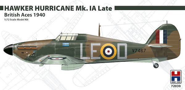 Hawker Hurricane MK1a Late -British Aces 1940 72030