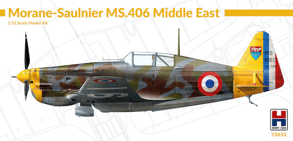Morane Saulnier MS406 "Middle East" 72032