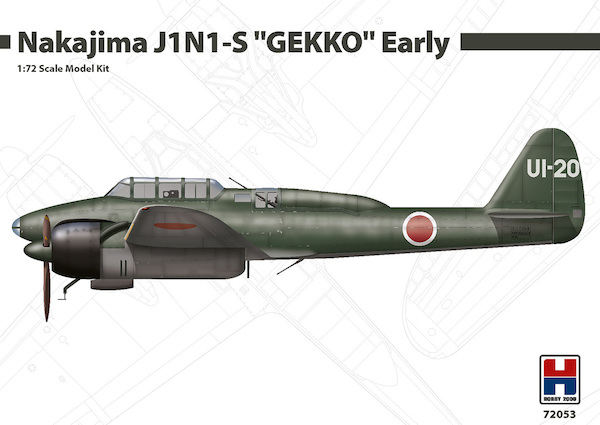 Nakajima J1N1-S "GEKKO" Early 72053