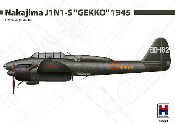Nakajima J1N1-S "GEKKO" 1945 72054