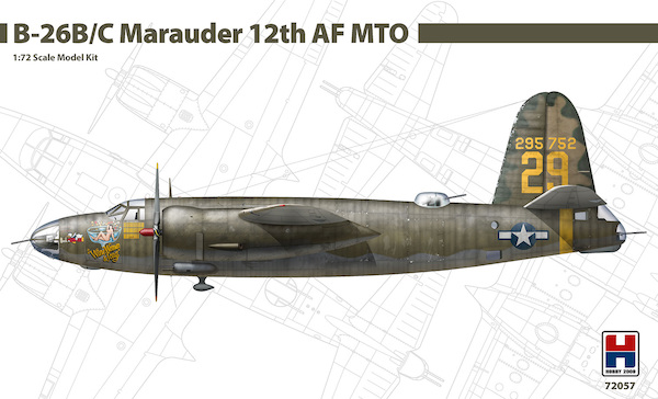 Martin B26B/C Marauder "12th AF MTO"  72057