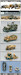 WWII Light Miltary Vehicle set (Jeep, Kubelwagen, Kettenkraftrad)  72705