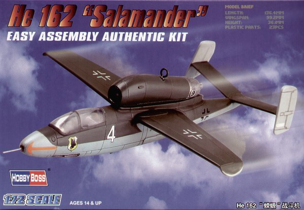 Heinkel He162 "Salamander" 80239