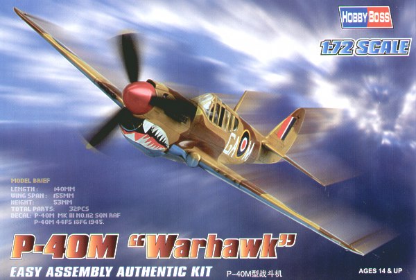 Curtiss P40M Warhawk 80251