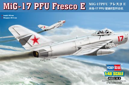 Mikoyan MiG17PFU "Fresco E"  80337