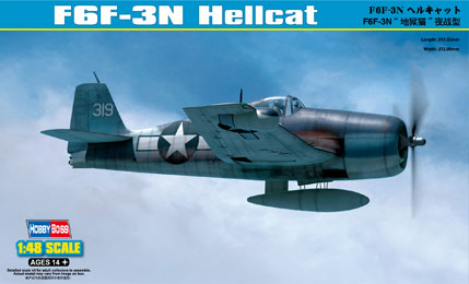Grumman F6F-3N Hellcat Nightfighter  80340