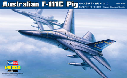 General Dynamics F111C Australian Pig  80349