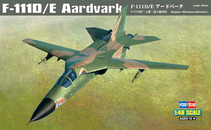 General Dynamics F111D/E Aardvark 80350