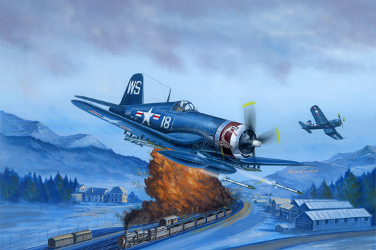 Vought F4U-4 Corsair "Late Version"  80387