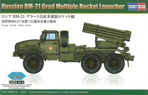 Russian BM21 GRAD Multiple Rocket launcher - Late version  82932