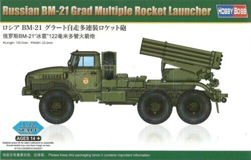 Russian BM21 GRAD Multiple Rocket launcher - Late version 82932
