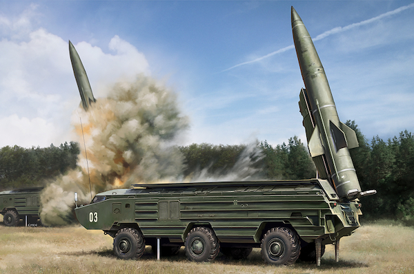 Russian 9K79 Tochka (SS21 Scarab) Intercontinental Ballistic Missile  82935