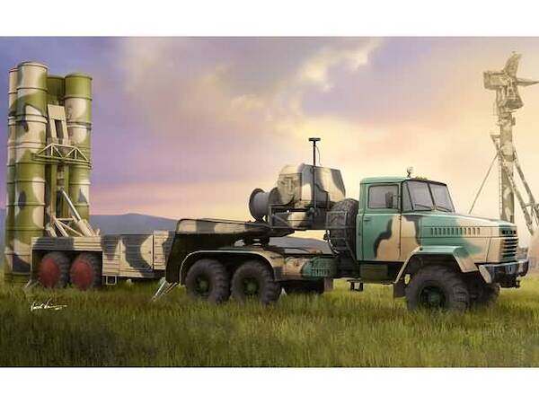 Russian KrAZ260B Tractor with 5P85TA TEL S-300PMU Missile 85511
