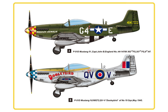 P51D Mustang IV 85802