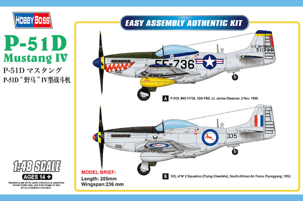 P51D Mustang (USAF) 85806