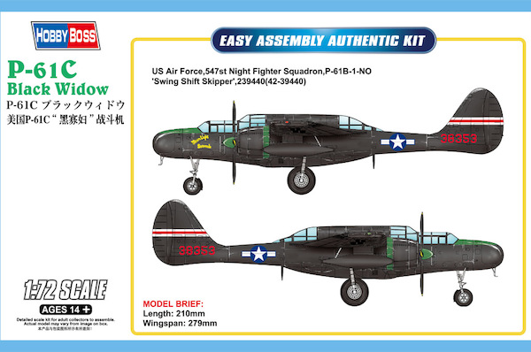P61C Black widow 87263