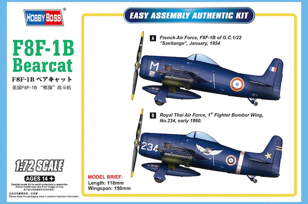 Grumman F8F-1B Bearcat 87268