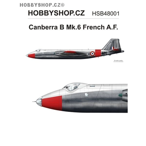 Canberra B Mk6 (French AF)  HSB48001