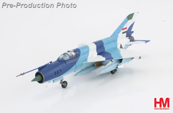 MIG21bis "Iraqi AF Sea Camouflage" 9th Sqn., Jalibah, Sept 1986 HA0117