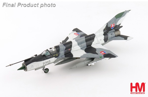 MIG21MF Fishbed Slovak Air Force, 7713, 4th Flight, Sliac Airbase, 1999 HA0153