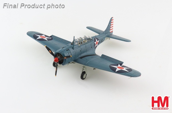 Douglas SBD-3 Dauntless flown by CDR Howard Young,  Commander Enterprise Air Group, 1942  HA0176