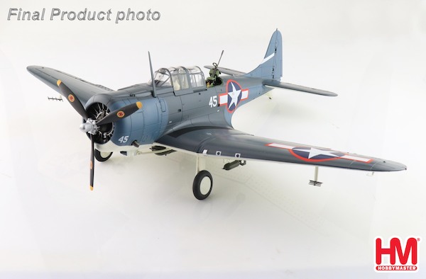 Douglas SBD-2 Dauntless US Navy White 45, VB-16, USS Lexington, 1943  HA0215