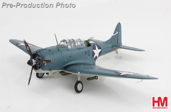 Douglas SBD-2 Dauntless US Navy "Dusty Kleiss"  BuNo. 3232, S-7, Scouting Six, USS Enterprise,  4th June, 1942  HA0216