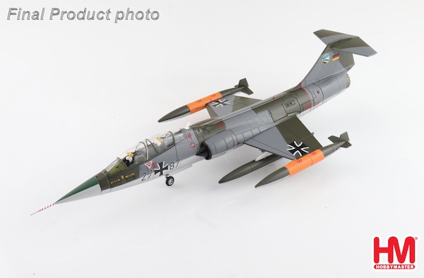 TF104G Starfighter Luftwaffe, 27+87, JG 74 "Molders", 1970s HA1077