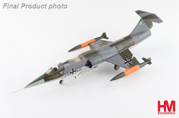 F104G Starfighter Luftwaffe, 24+68, JG 74 "Molders", 1970s HA1078