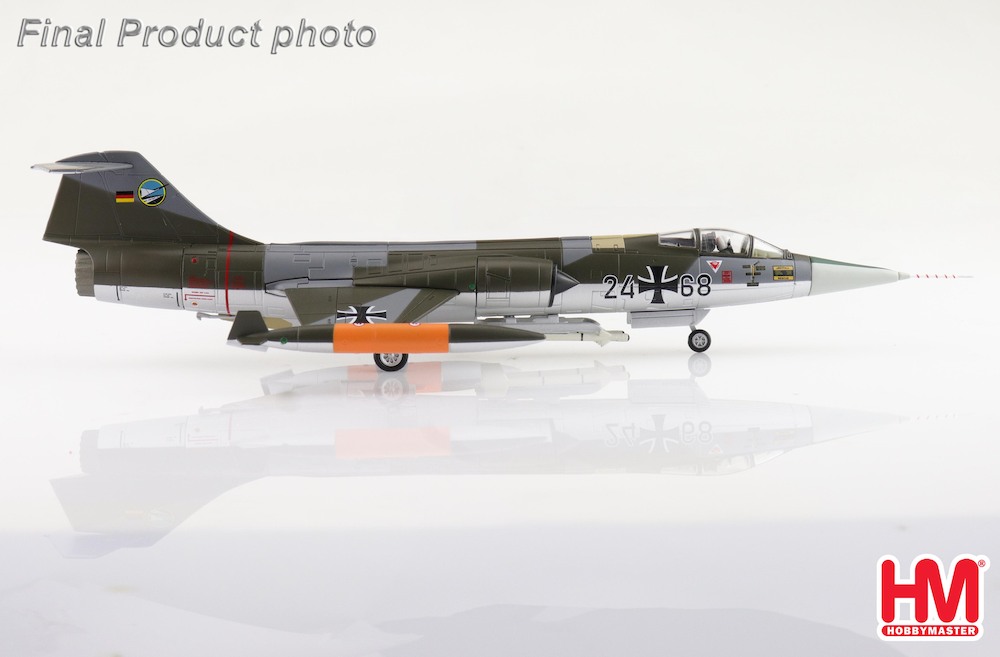 Hobby Master 1/72 Lockheed F-104G Starfighter JG 74 Molders 1970 – Diecast HA1078