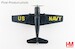 F6F-5 Hellcat "Blue Angels" No.2 airplane, US Navy, 1946  HA1120