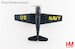 F6F-5 Hellcat "Blue Angels" US Navy, 1946 (with decals for No.1 to No.4 airplanes)  HA1121