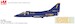 A4F Skyhawk US Navy, USN Blue Angels, #1, 1979 w/Decal Sheet