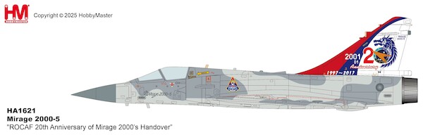 Dassault Mirage 2000-5 ROCAF 20th Anniversary of Mirage 2000’s Handover HA1621