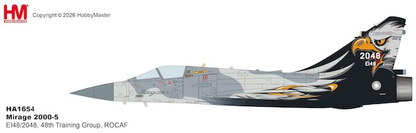 Dassault Mirage 2000-5 E148/2048, 48 Training Sqn., ROCAF (w/full weapon load)  HA1654