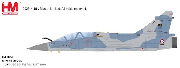 Dassault Mirage 2000B 115-KS, EC 2/5, Fairford, RIAT 2010  HA1656