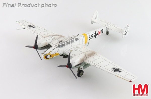 Bf110E Messerschmitt Luftwaffe, "S9+NN" flown by Lt. Herbert Kutscha, 5./ZG 1, Soviet Union, 1942 HA1816